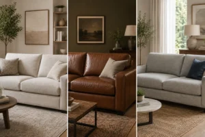 The Ultimate Sofa Buying Guide: Fabric vs. Leather vs. Performance Fabric