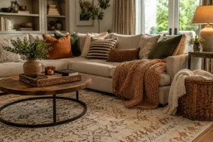 Layering Textures 101: Throws, Pillows, and Rugs for a Cozy Living Room